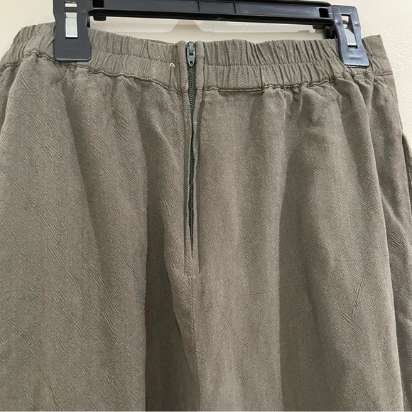 vintage rabbit rabbit rabbit designs womens high waist olive green pants size 6 - Picture 3 of 5